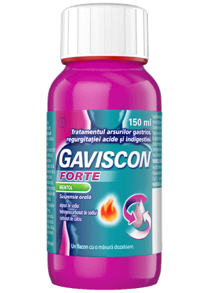 Gaviscon FORTE Mentol Suspensie orală